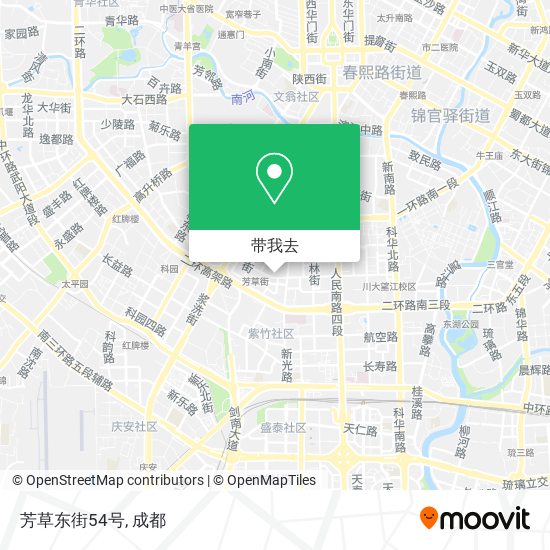 芳草东街54号地图