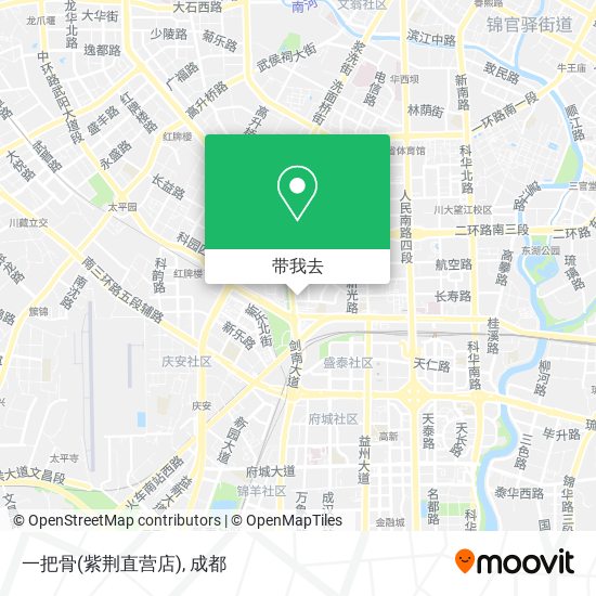 一把骨(紫荆直营店)地图