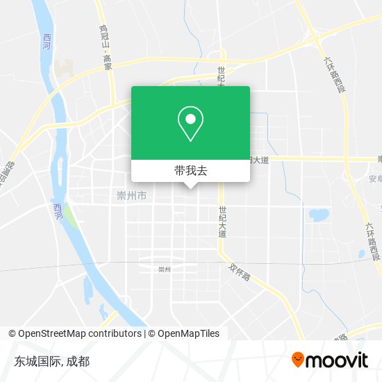 东城国际地图