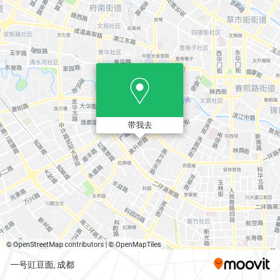 一号豇豆面地图
