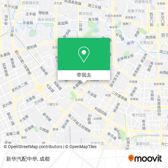 新华汽配中华地图