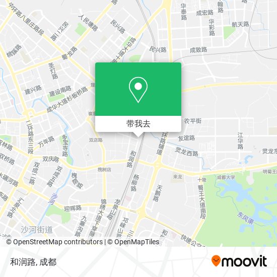 和润路地图