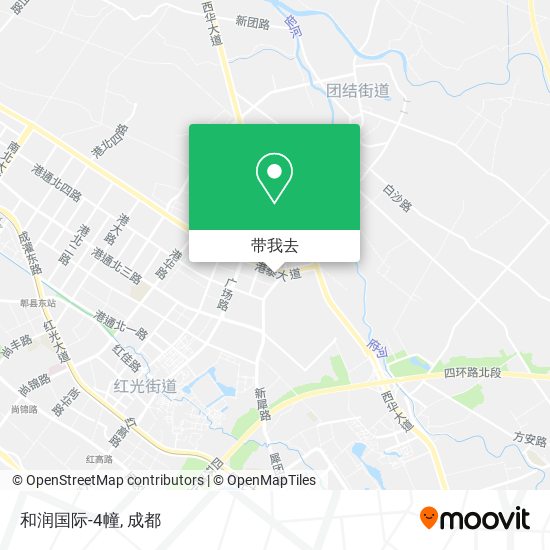 和润国际-4幢地图
