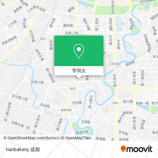 tianbakery地图