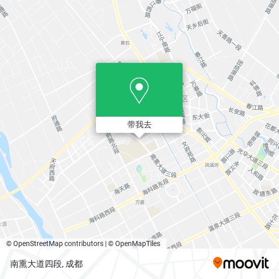 南熏大道四段地图