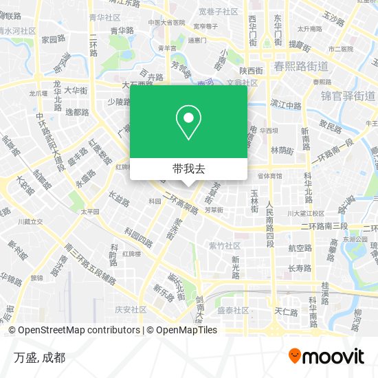 万盛地图