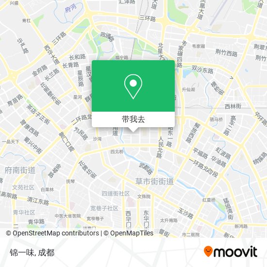 锦一味地图