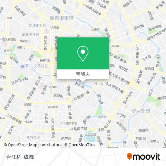 合江桥地图