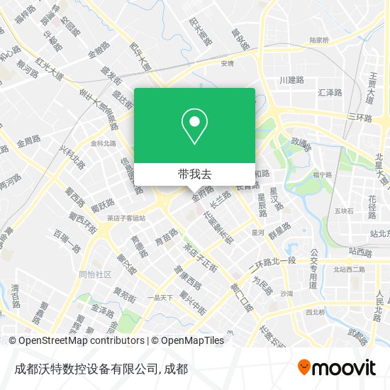 成都沃特数控设备有限公司地图