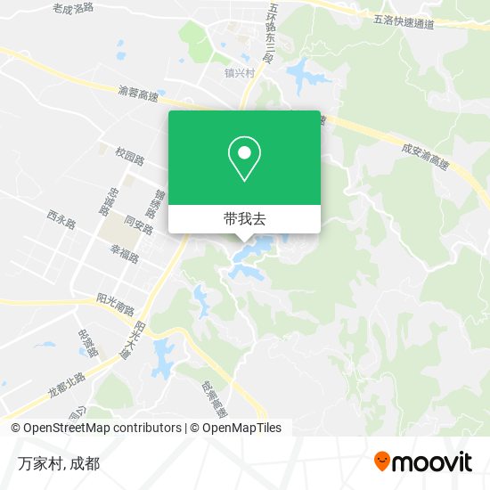万家村地图