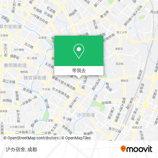 沪办宿舍地图