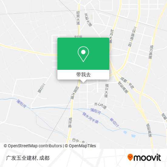 广发五全建材地图