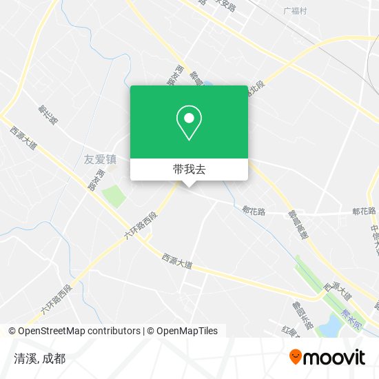 清溪地图