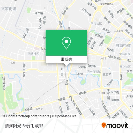 清河阳光-3号门地图