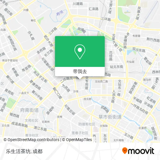 乐生活茶坊地图