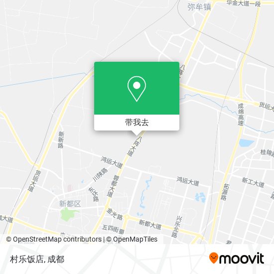 村乐饭店地图