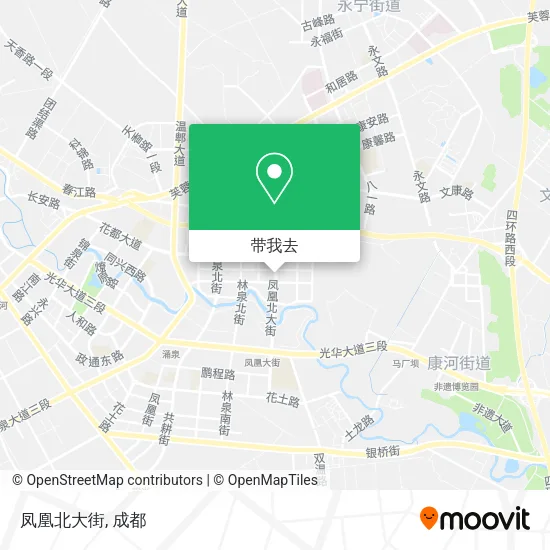 凤凰北大街地图