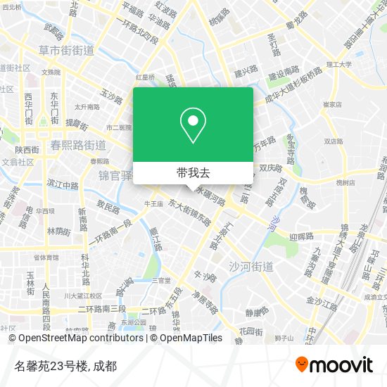 名馨苑23号楼地图
