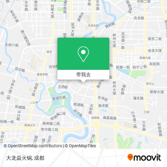 大龙焱火锅地图