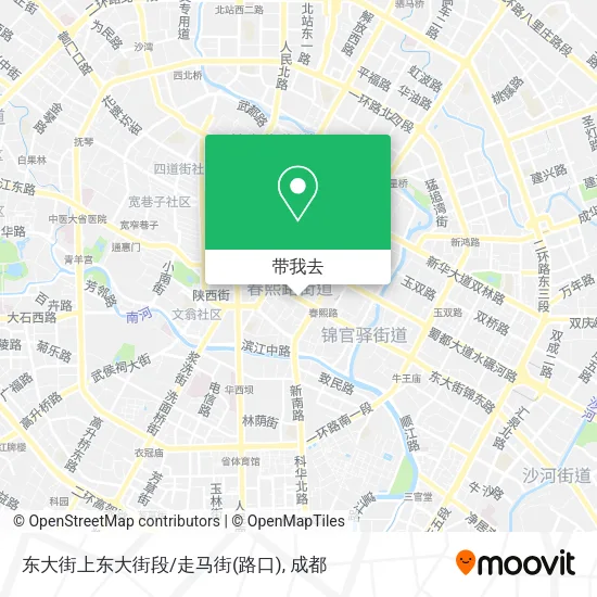 东大街上东大街段/走马街(路口)地图