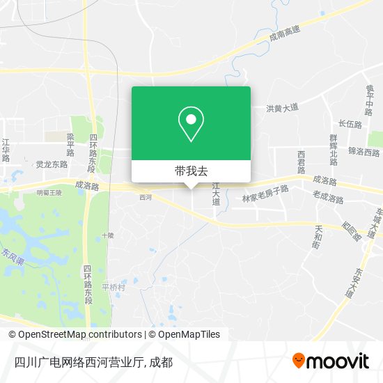 四川广电网络西河营业厅地图