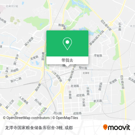 龙潭寺国家粮食储备库宿舍-3幢地图