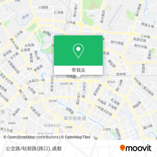 公交路/站前路(路口)地图