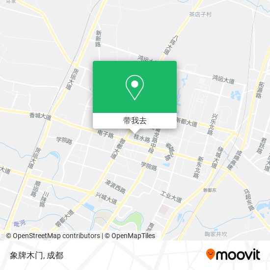 象牌木门地图