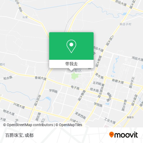 百爵珠宝地图