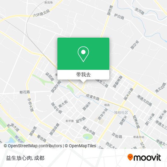 益生放心肉地图