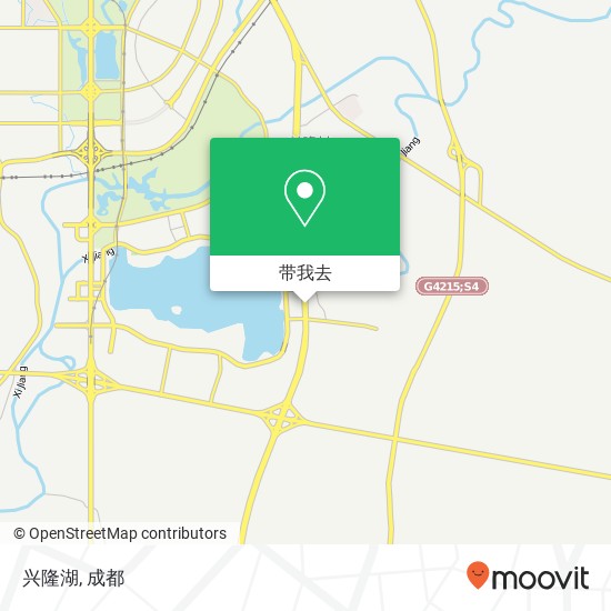 兴隆湖地图