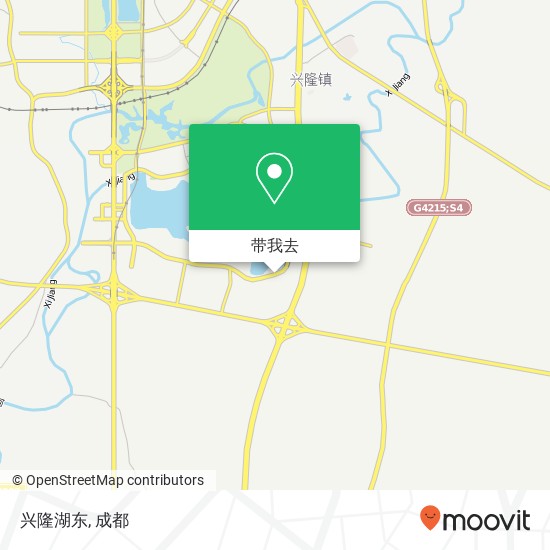 兴隆湖东地图