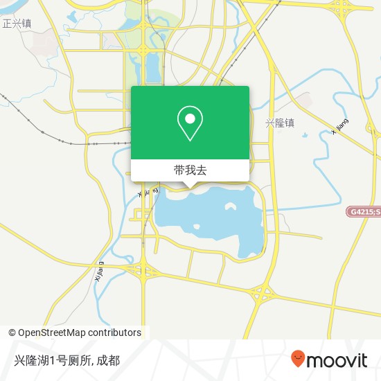 兴隆湖1号厕所地图