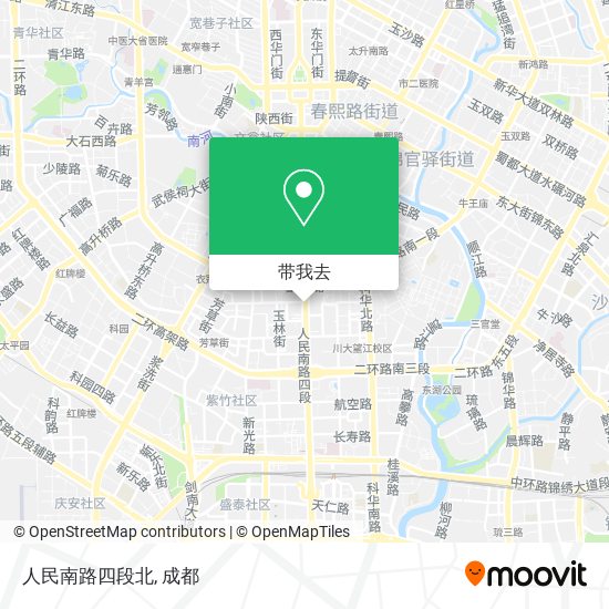 人民南路四段北地图