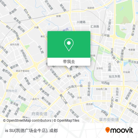 is SU(凯德广场金牛店)地图