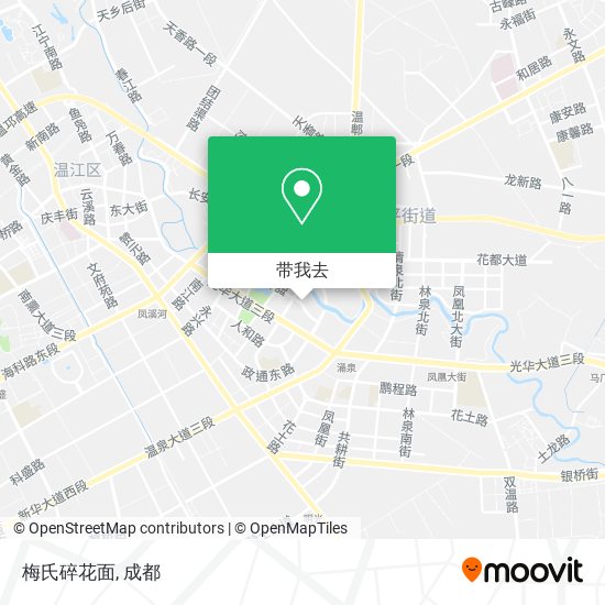 梅氏碎花面地图