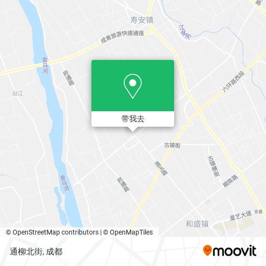通柳北街地图
