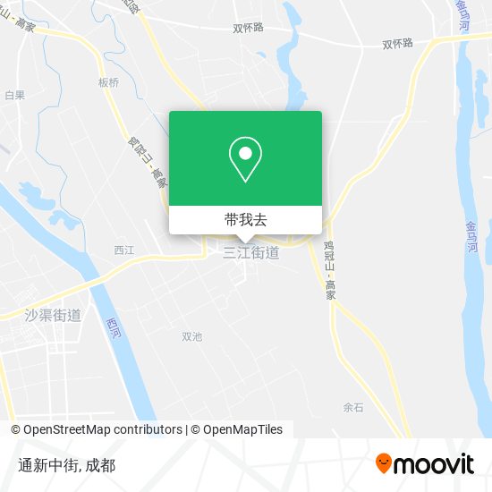 通新中街地图