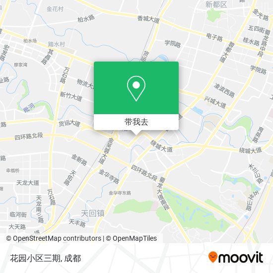 花园小区三期地图