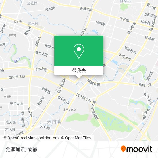 鑫源通讯地图