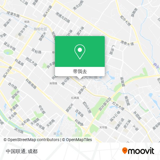 中国联通地图