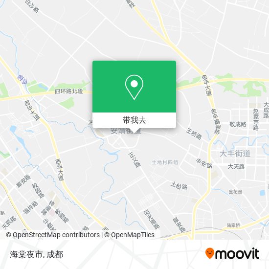 海棠夜市地图