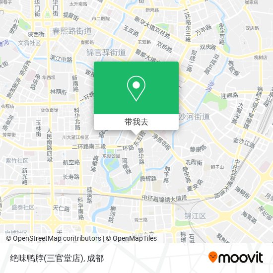 绝味鸭脖(三官堂店)地图