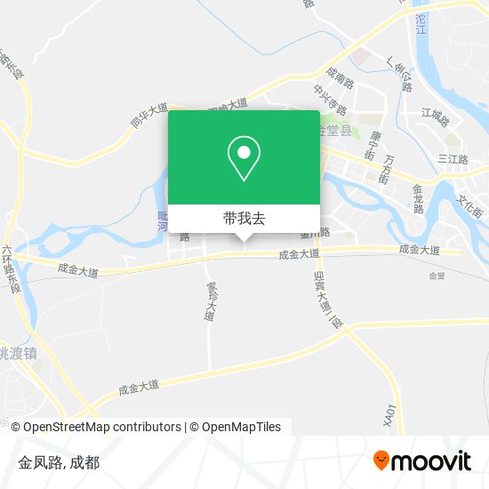 金凤路地图