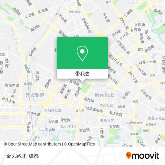 金凤路北地图