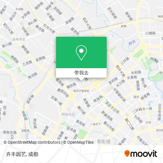 卉丰园艺地图
