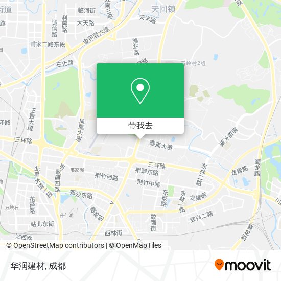 华润建材地图