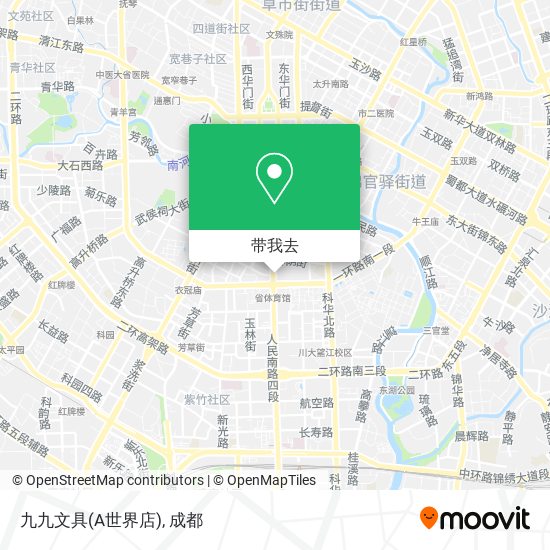 九九文具(A世界店)地图