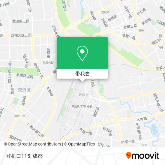 登机口115地图