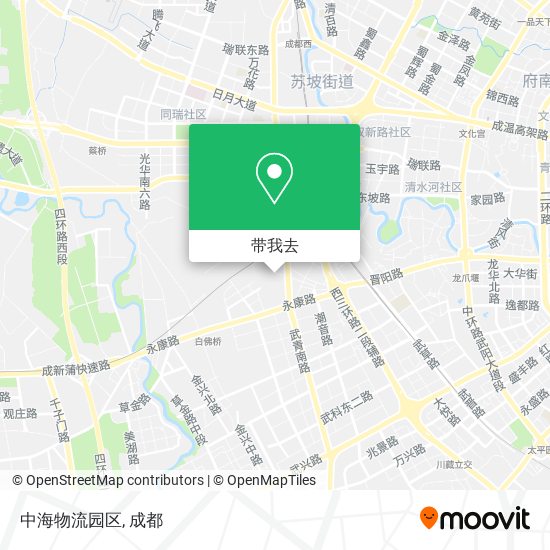 中海物流园区地图